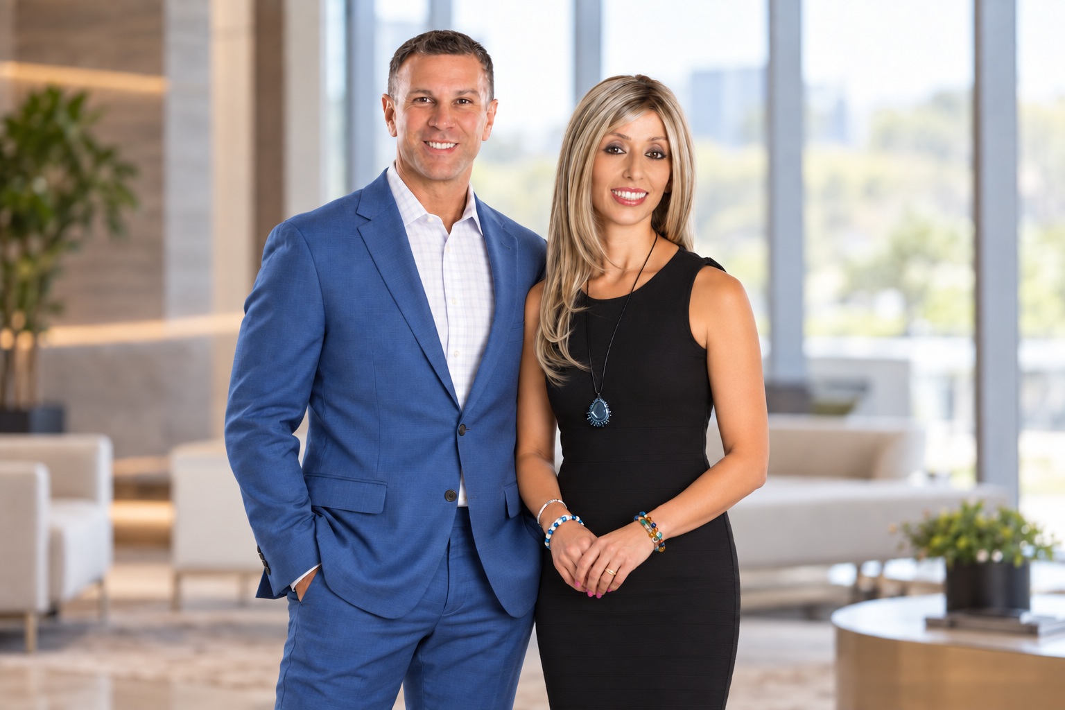 Pegah Harlan, President, and Todd Decuir, CEO, of Vantyx Anesthesia